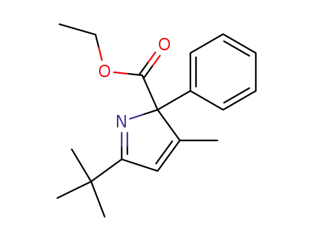 5-tert-Butyl-3-methyl-2-phenyl-2H-pyrrole-2-carboxylic acid ethyl ester