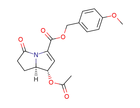 (1S,7aR)-1-Acetoxy-5-oxo-5,6,7,7a-tetrahydro-1H-pyrrolizine-3-carboxylic acid 4-methoxy-benzyl ester