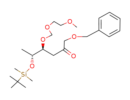 (4S,5R)-1-(benzyloxy)-5-(tert-butyldimethylsilyloxy)-4-<(2-methoxyethoxy)methoxy>-2-hexanone