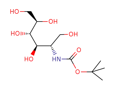 ((1S,2R,3S,4R)-2,3,4,5-Tetrahydroxy-1-hydroxymethyl-pentyl)-carbamic acid tert-butyl ester