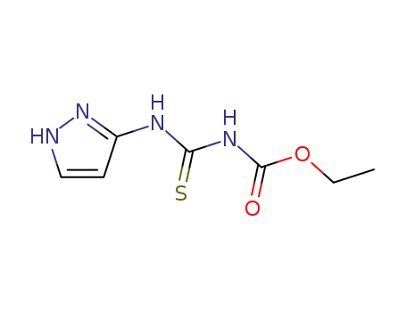 Carbamic acid, [(1H-pyrazol-3-ylamino)thioxomethyl]-, ethyl ester