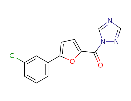 N-5-(3'-chlorophenyl)-2-furoyl-1H-1,2,4-triazole