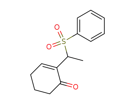 2-(1-Benzenesulfonyl-ethyl)-cyclohex-2-enone