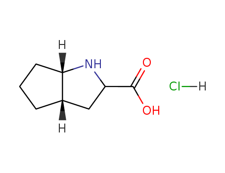 (+/-)-Octahydrocyclopenta[b]pyrrole-2-carboxylic acid hydrochloride