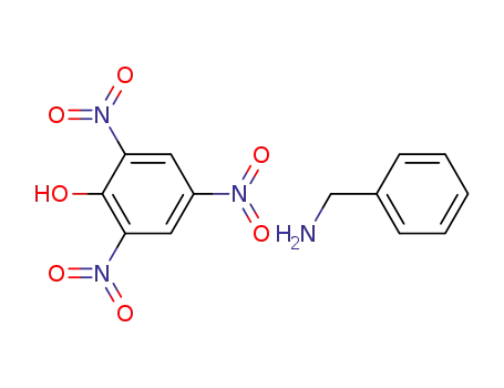 Molecular Structure of 25566-60-3 (phenylmethanamine, 2,4,6-trinitrophenol)