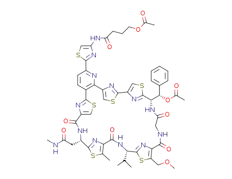 C<sub>55</sub>H<sub>55</sub>N<sub>13</sub>O<sub>11</sub>S<sub>6</sub>