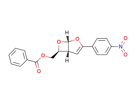 Benzoic acid (1R,5R,6S)-3-(4-nitro-phenyl)-2,7-dioxa-bicyclo[3.2.0]hept-3-en-6-ylmethyl ester