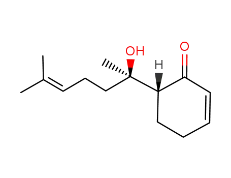 Molecular Structure of 115655-93-1 ((6R)-6-[(2R)-2-hydroxy-6-methylhept-5-en-2-yl]cyclohex-2-en-1-one)
