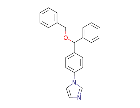 1-[4-(Benzyloxy-phenyl-methyl)-phenyl]-1H-imidazole