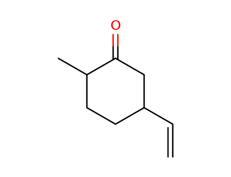 Cyclohexanone, 5-ethenyl-2-methyl-, cis-