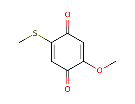 2-Methoxy-5-(methylthio)-2,5-cyclohexadiene-1,4-dione
