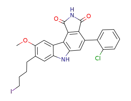 C<sub>25</sub>H<sub>20</sub>ClIN<sub>2</sub>O<sub>3</sub>