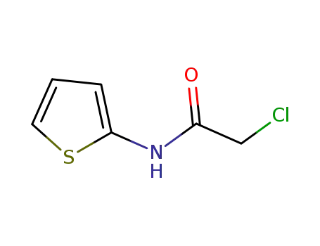 Molecular Structure of 52430-98-5 (Acetamide, 2-chloro-N-2-thienyl-)