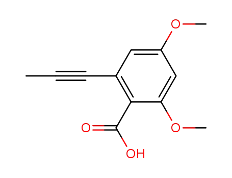 2-Propin-<sup>(1)</sup>-yl-4.6-dimethoxy-benzoesaeure