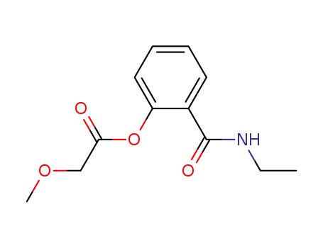 O-Methoxyacetyl-N-aethyl-salicylamid