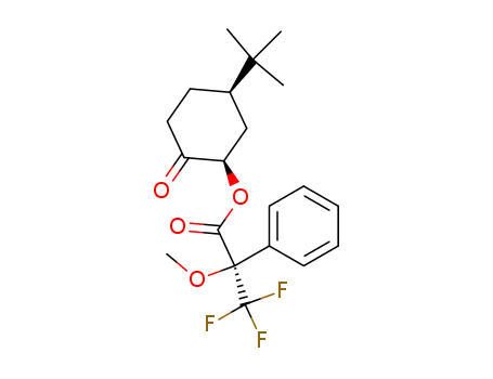 (R)-3,3,3-Trifluoro-2-methoxy-2-phenyl-propionic acid (1R,5R)-5-tert-butyl-2-oxo-cyclohexyl ester