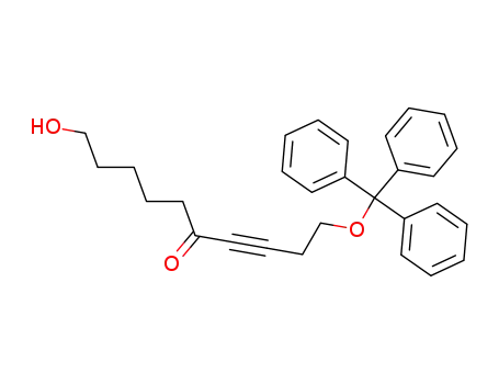 3-Decyn-5-one, 10-hydroxy-1-(triphenylmethoxy)-