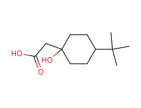 acide hydroxy-1 tertiobutyl-4 cyclohexane-acetique