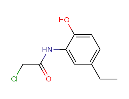 2-(2-chloro-acetylamino)-4-ethyl-phenol