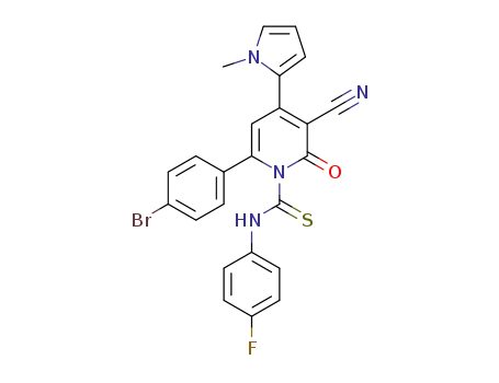 C<sub>24</sub>H<sub>16</sub>BrFN<sub>4</sub>OS