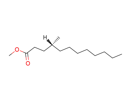 Dodecanoic acid, 4-methyl-, methyl ester, (R)-