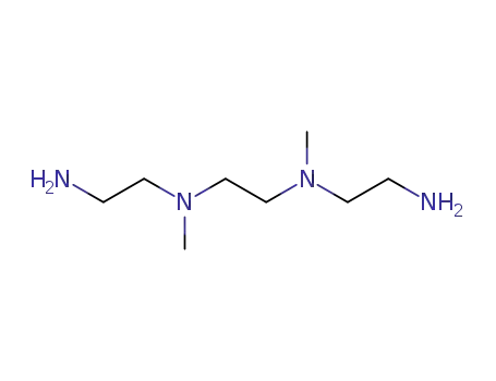 Molecular Structure of 7382-58-3 (1,2-Ethanediamine, N,N'-bis(2-aminoethyl)-N,N'-dimethyl-)