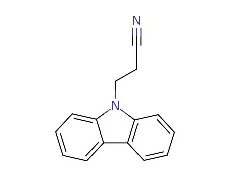 3-carbazol-9-ylpropanenitrile cas  5337-01-9