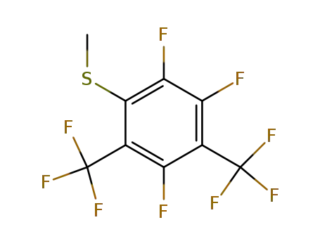 2,3,5-trifluoro-4,6-bis(trifluoromethyl)thioanisole