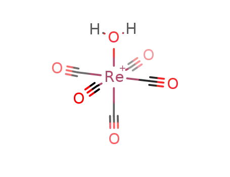 pentacarbonylrhenium(OH<sub>2</sub>)<sup>(1+)</sup>