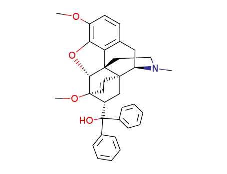 (4,5α-epoxy-3,6-dimethoxy-17-methyl-6α,14α-etheno-morphinan-7α-yl)-diphenyl-methanol