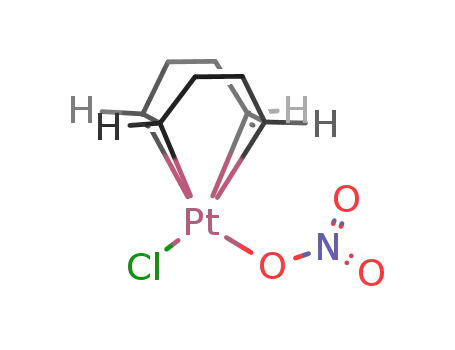 {Pt(1,5-cyclooctadiene)Cl(nitrate)}