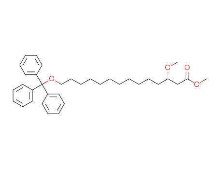methyl 3-methoxy-14-trityloxytetradecanoate