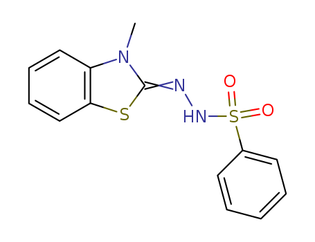 (3-METHYL-2(3H)-BENZOTHIAZOLYLIDINE)HYDRAZIDE-BENZENESULFONIC ACIDCAS