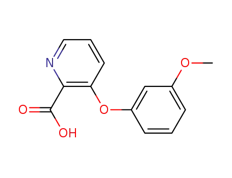 2-Pyridinecarboxylic acid, 3-(3-methoxyphenoxy)-
