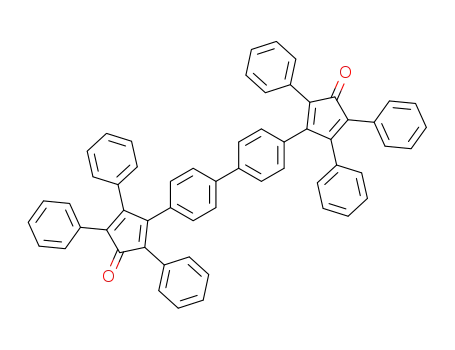 2,4-Cyclopentadien-1-one,
3,3'-[1,1'-biphenyl]-4,4'-diylbis[2,4,5-triphenyl-