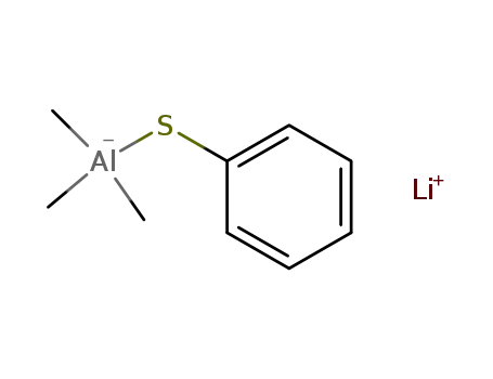 trimethylaluminium lithium thiophenoxide