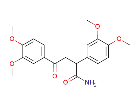 2,4-bis-(3,4-dimethoxy-phenyl)-4-oxo-butyric acid amide