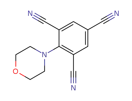 2-morpholin-4-yl-benzene-1,3,5-tricarbonitrile
