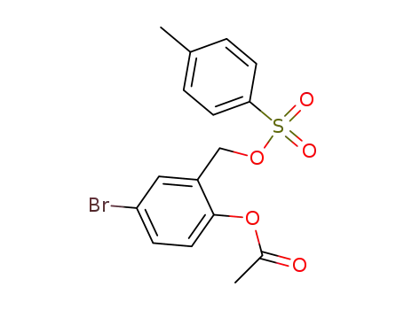 2-Acetoxy-5-brombenzyltosylat