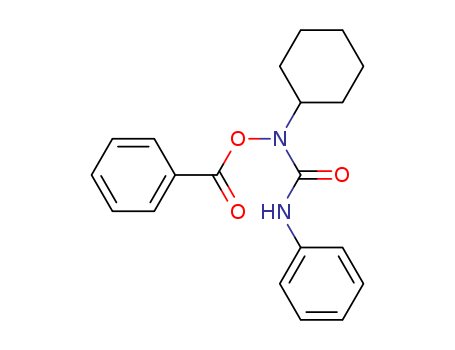 Urea, N-(benzoyloxy)-N-cyclohexyl-N'-phenyl-