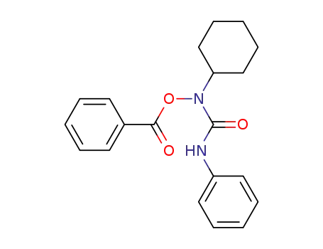 Molecular Structure of 1485-64-9 (Urea, N-(benzoyloxy)-N-cyclohexyl-N'-phenyl-)