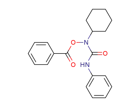 Urea, N-(benzoyloxy)-N-cyclohexyl-N'-phenyl-