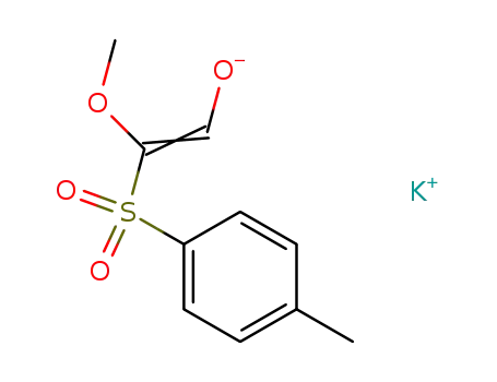 Potassium; (E)-2-methoxy-2-(toluene-4-sulfonyl)-ethenolate