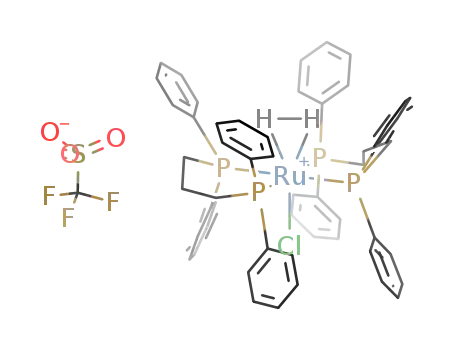 trans-[RuCl(η2-H2)(dppp)2]TOf