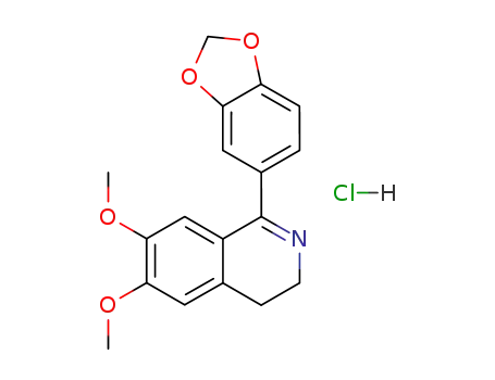 1-(1,3-benzodioxol-5-yl)-6,7-dimethoxy-3,4-dihydroisoquinoline hydrochloride