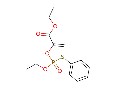 2-(Ethoxy-phenylsulfanyl-phosphoryloxy)-acrylic acid ethyl ester