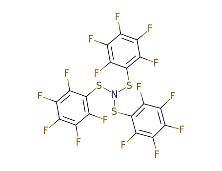 tris(pentafluorophenylmercapto)amine