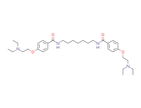 Benzamide, N,N'-1,7-heptanediylbis[4-[2-(diethylamino)ethoxy]-