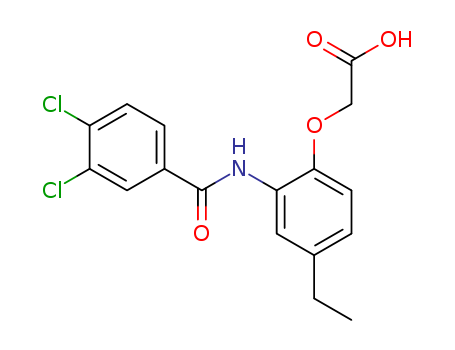Aceticacid, 2-[2-[(3,4-dichlorobenzoyl)amino]-4-ethylphenoxy]-