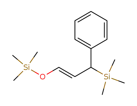 (E)-3-Phenyl-1-(trimethylsilyloxy)-3-(trimethylsilyl)-1-propene